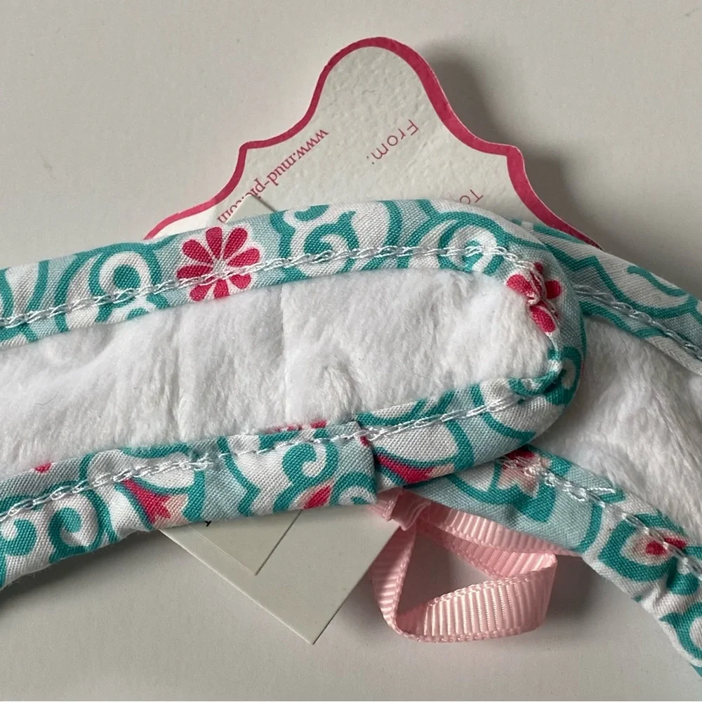 Mud Pie Bib Caterpillar NEW NWT baby infant bugs nature white bib patchwork